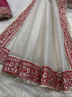 Net Saree - detail view 14
