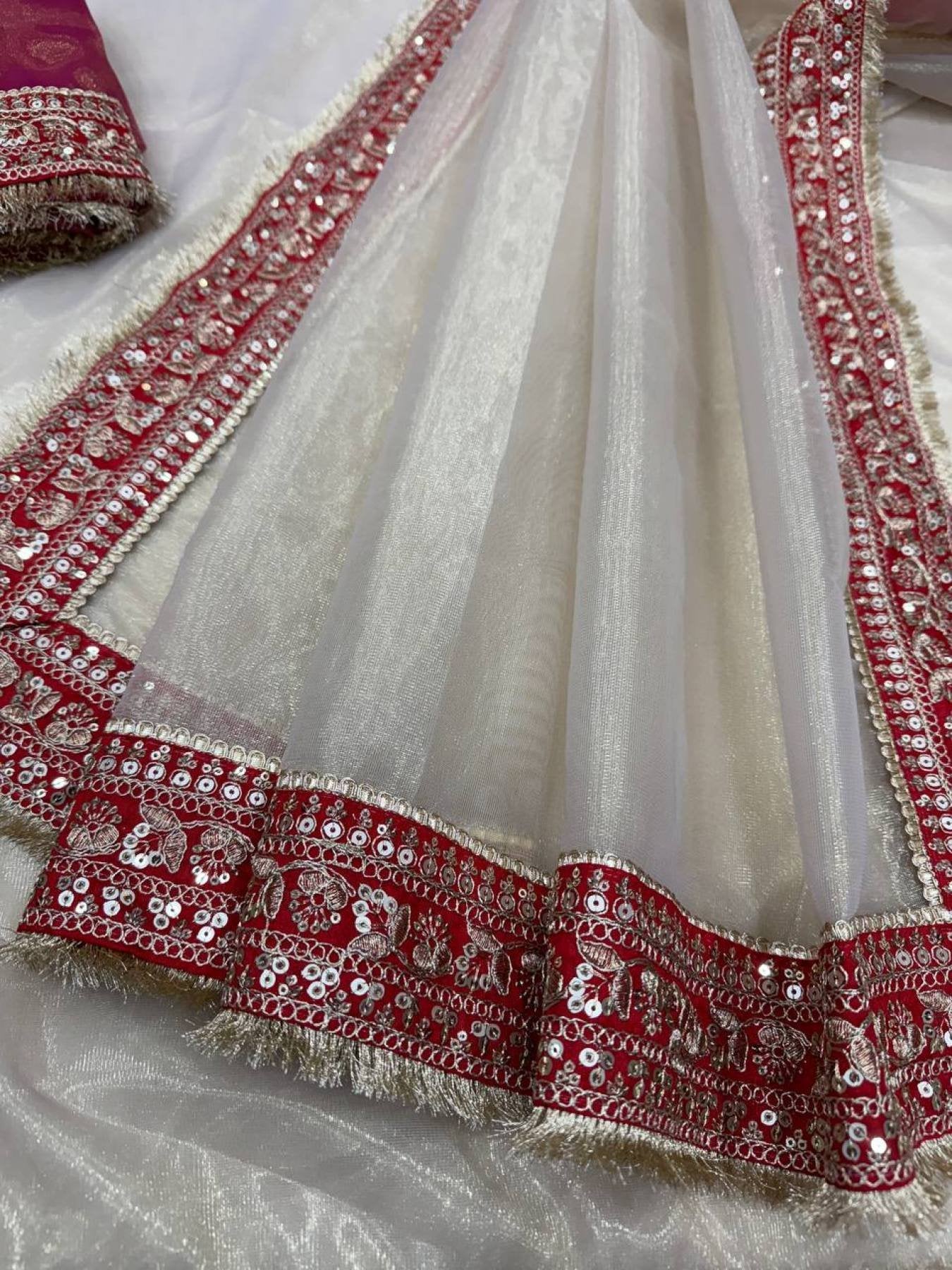 Net Saree - detail view 14