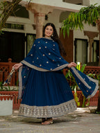 Aaliya Anarkali with Dupatta
