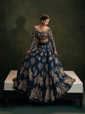 Calzora Polo Silk Lehenga with Zari Work and Tabby Dupatta for Grand Celebr for women | Snyvia