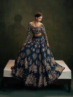 Calzora Polo Silk Lehenga with Zari Work and Tabby Dupatta for Grand Celebr for women | Snyvia