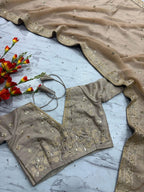 Golden Saree - detail view 12