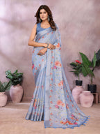 Wrap yourself in the serene Saree