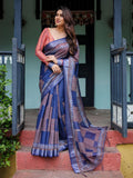 Cotton Saree for women - full front view | Snyvia