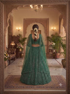 Green Lehenga Collection colour variant view