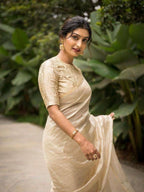 Organza Saree for women - full front view | Snyvia