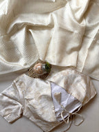 Organza Saree - fabric texture close-up