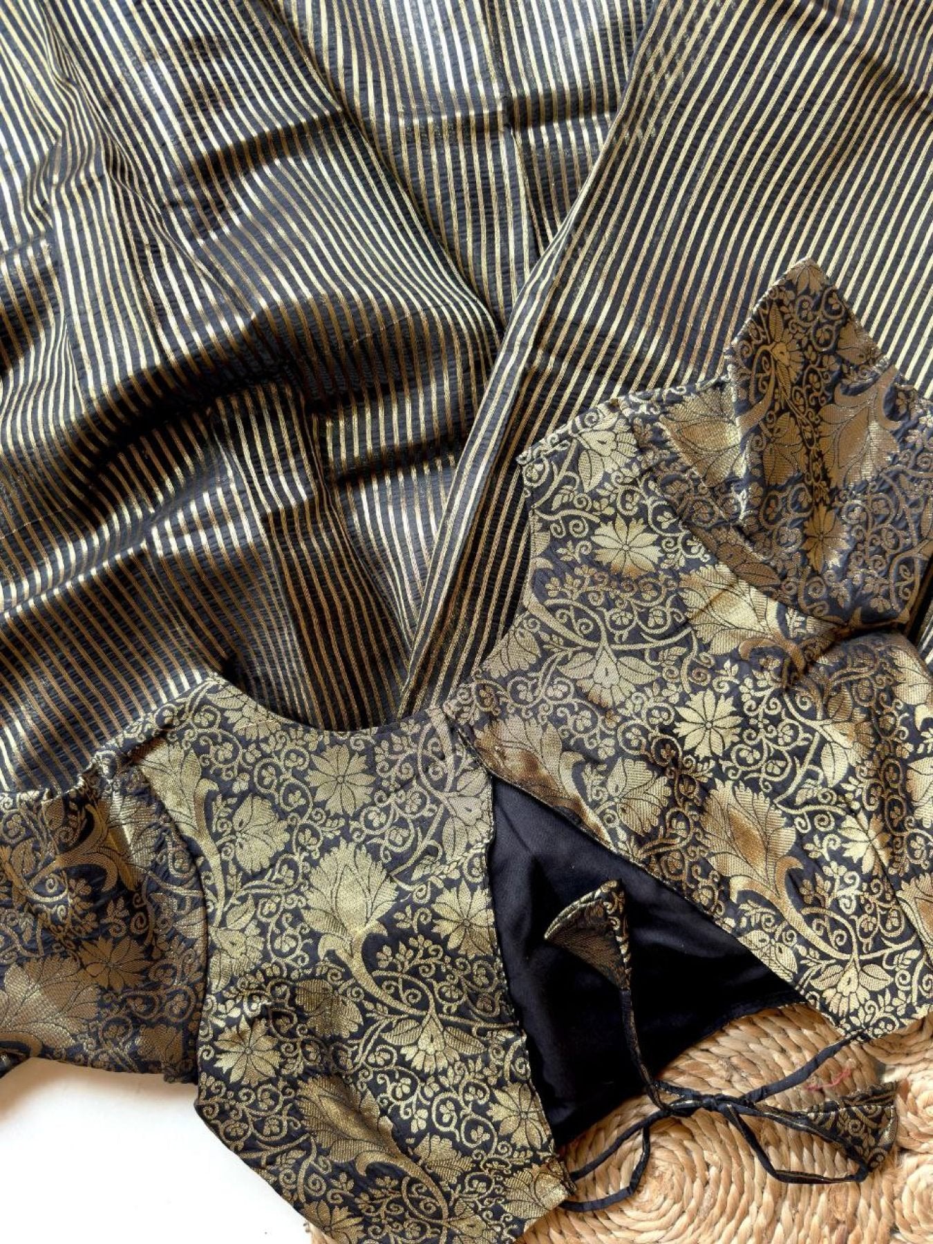 Organza Saree - styling and accessories view