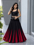 friendly Cotton Lehenga Choli with 8 Meter Flared Lehenga and Dori Blouse for women | Snyvia