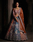 Soft Butterfly Net Lehenga Choli with Heavy Sequins Embroidery colour variant view