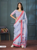 Linen Saree - detail view 11