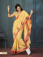 Linen Saree - detail view 12