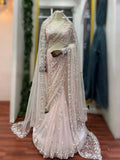 Net Saree Set for women - full front view | Snyvia