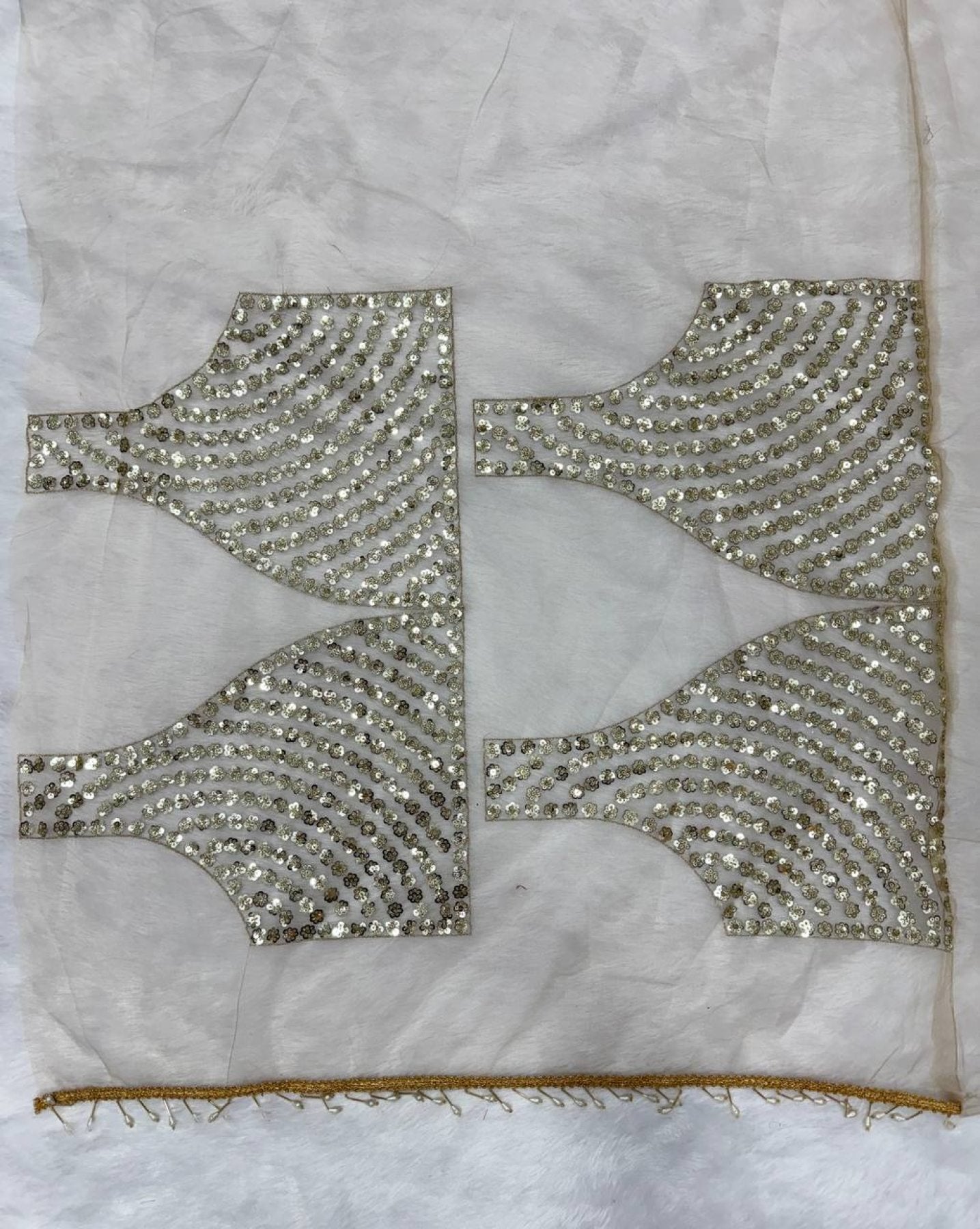 Net Saree - full-length drape