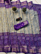 Patola Saree - embroidery work detail