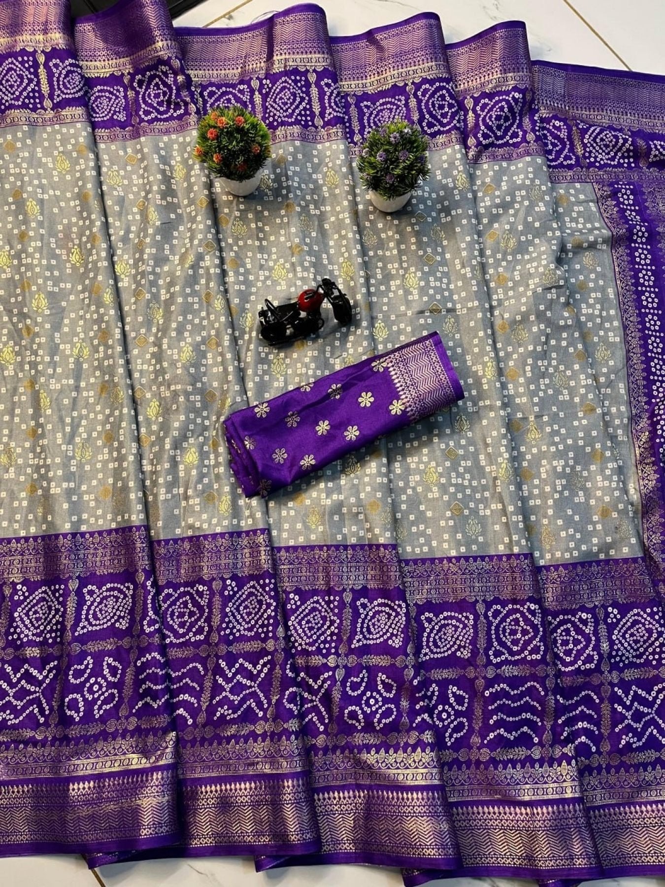 Patola Saree - embroidery work detail