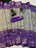 Patola Saree - back view