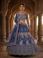 Butterfly Net Coding Sequins Lehenga colour variant view