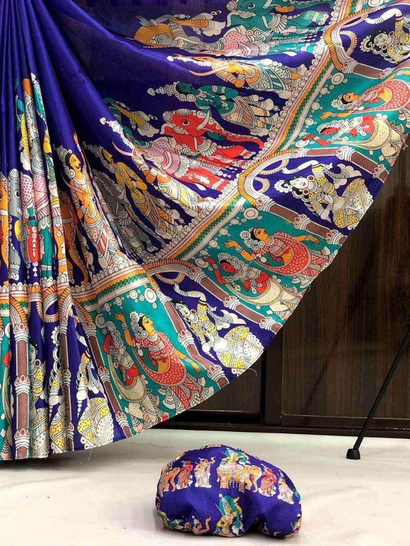 Purple Saree for women - full front view | Snyvia