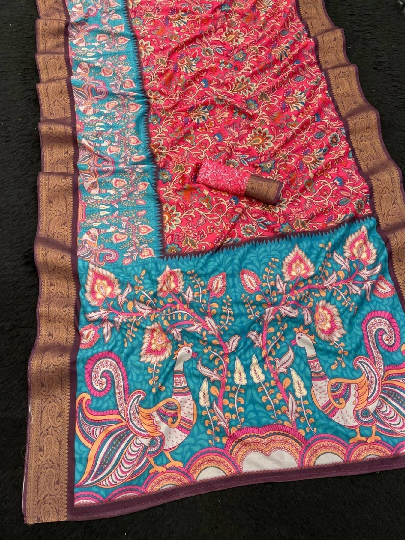 Dola Saree for women - full front view | Snyvia