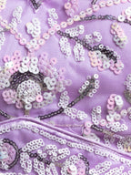 Soft Net Bridal Lehenga back view