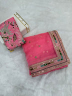 Organza Saree - detail view 12