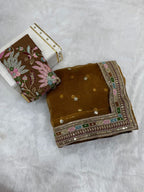 Organza Saree - detail view 13