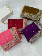 Organza Saree - styling and accessories view