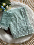 Organza Saree for women - full front view | Snyvia