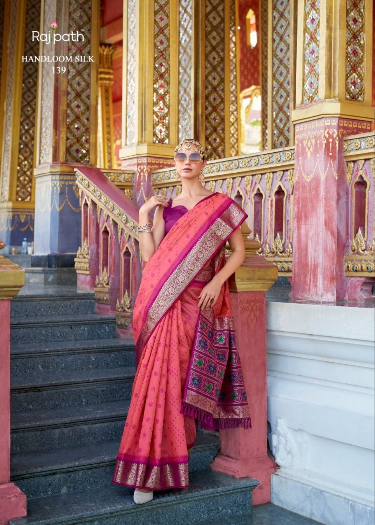 Patola Saree for women - full front view | Snyvia