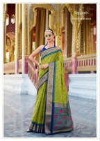 Patola Saree - side drape view