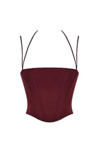 Pixa Brown Top for Women