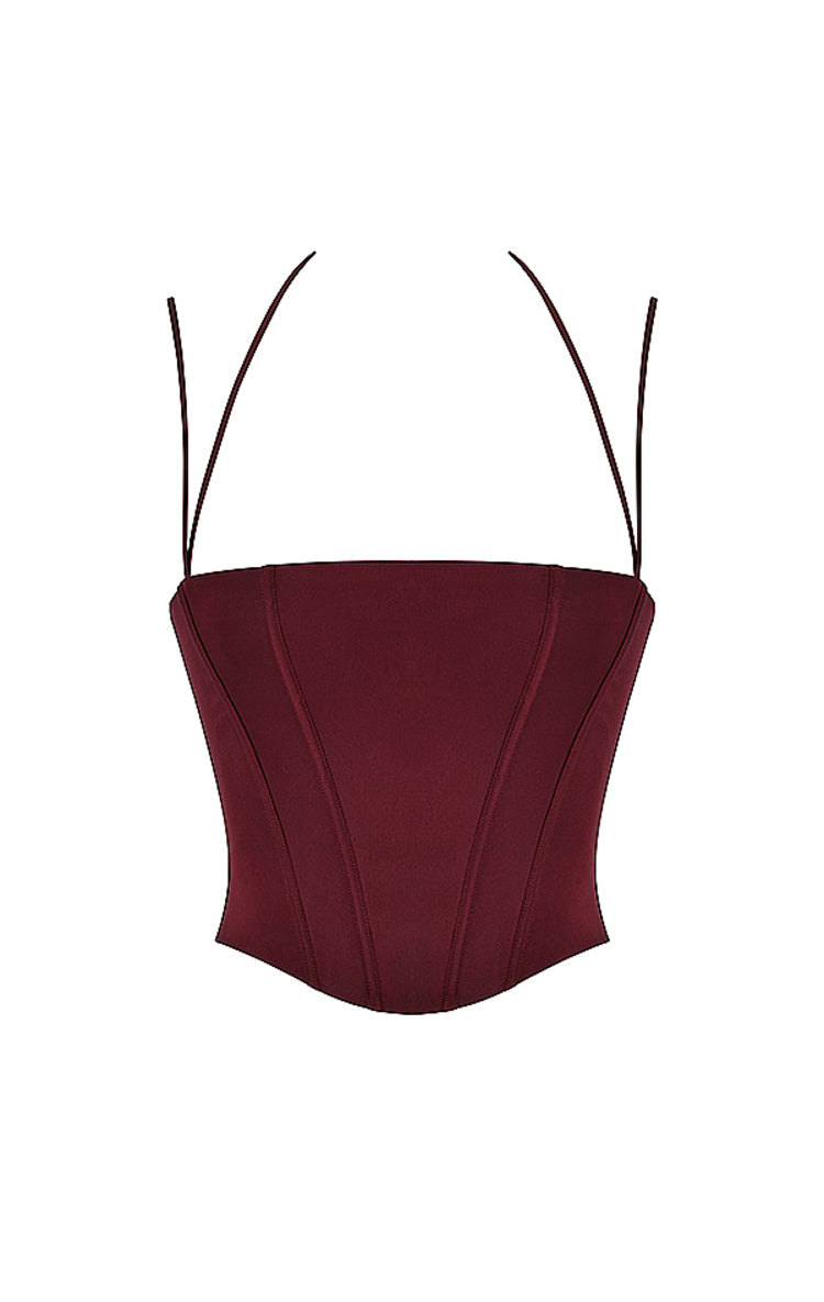 Pixa Brown Top for Women