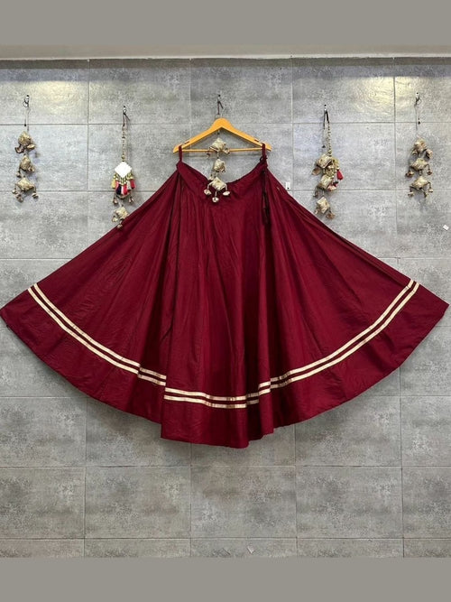 Navratri Lehenga with Gotta Patti Work at Snyvia