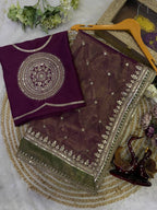 Saree - embroidery work detail