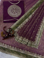 Saree - styling and accessories view