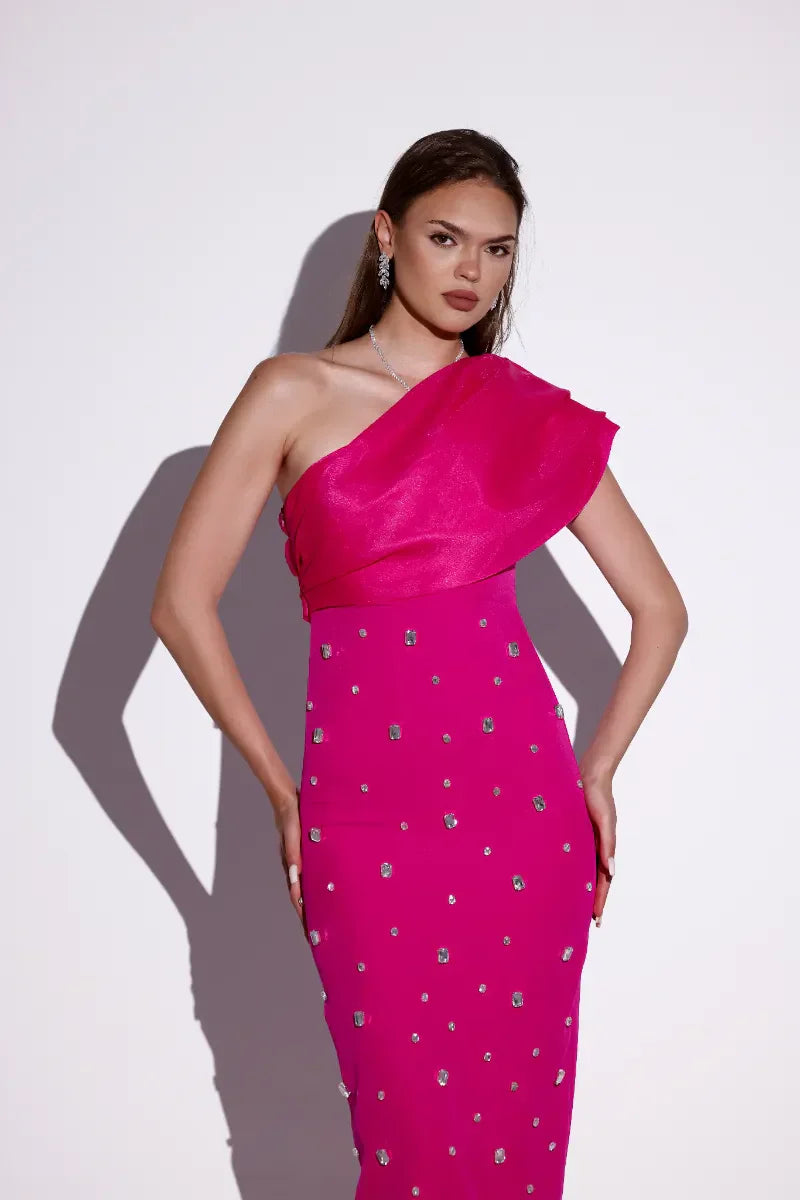 Twilight Pink Stone Dress