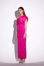 Twilight Pink Stone Dress