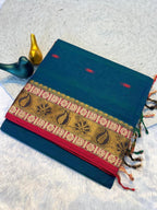 Cotton Saree - embroidery work detail