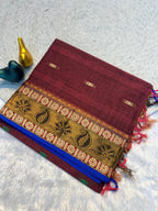 Cotton Saree - back view