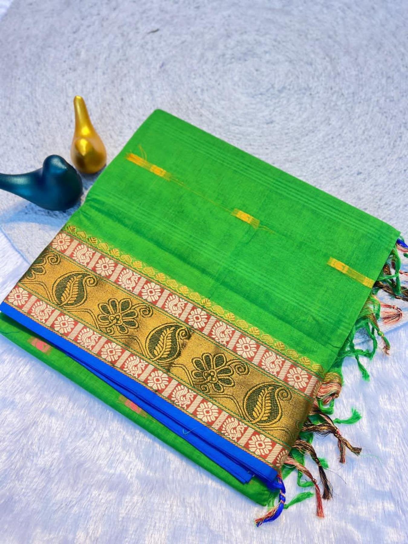 Cotton Saree - styling and accessories view
