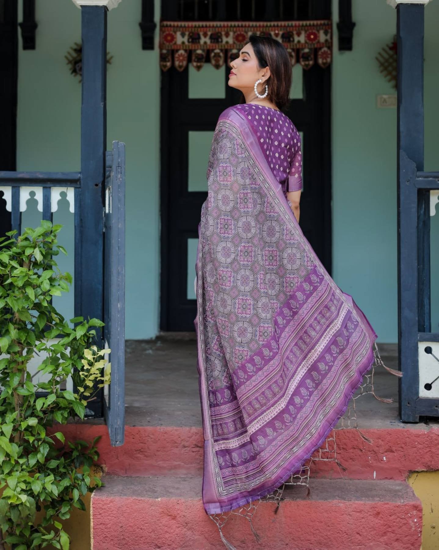 Cotton Saree - full-length drape