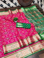 Patola Saree - styling and accessories view