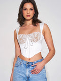 Mire White Top for Women