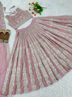 Chinnon Lehenga with Embroidery Wedding Ready Elegance detailed view