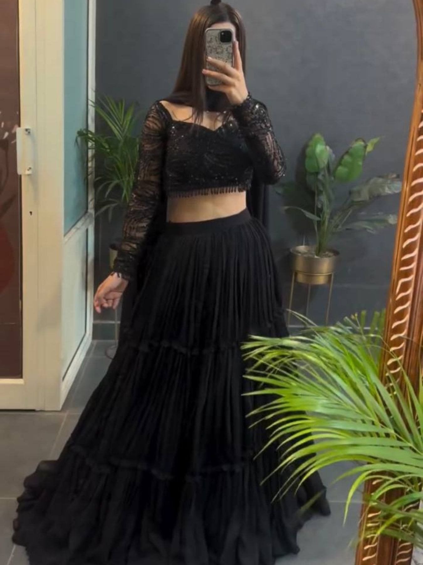 Georgette Lehenga Choli for women | Snyvia