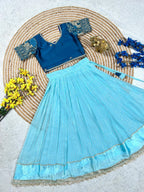Kids Party Wear Lehenga Choli for Special Occasions colour variant view