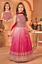 Chinon Silk Lehenga Choli with Sequins Work for Party Wear styling view