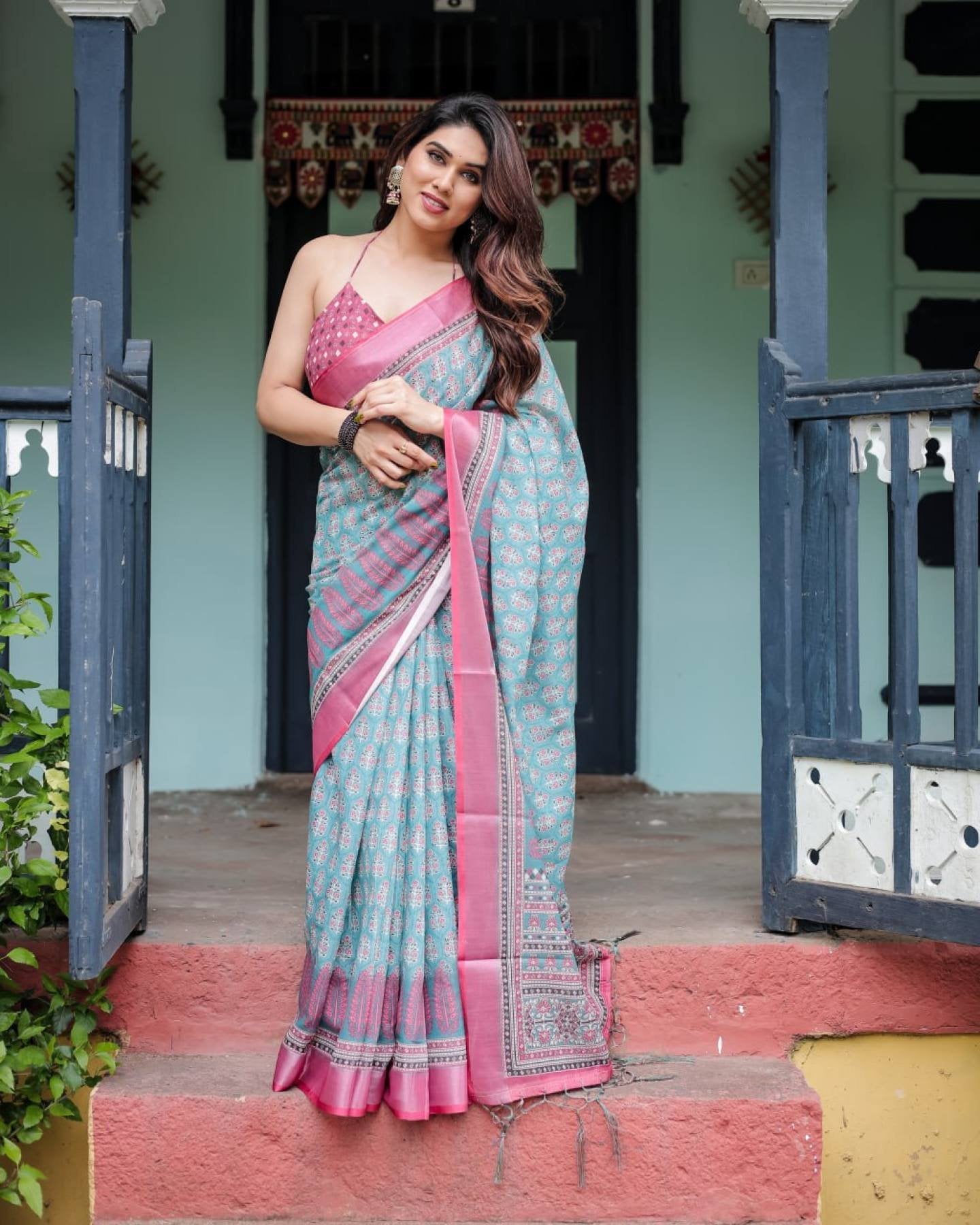 Cotton Saree - full-length drape