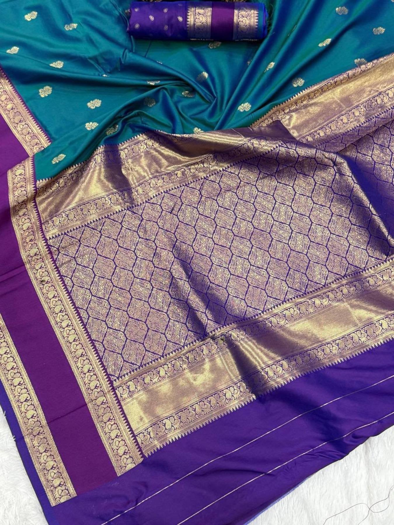 Kanjivaram Saree - embroidery work detail
